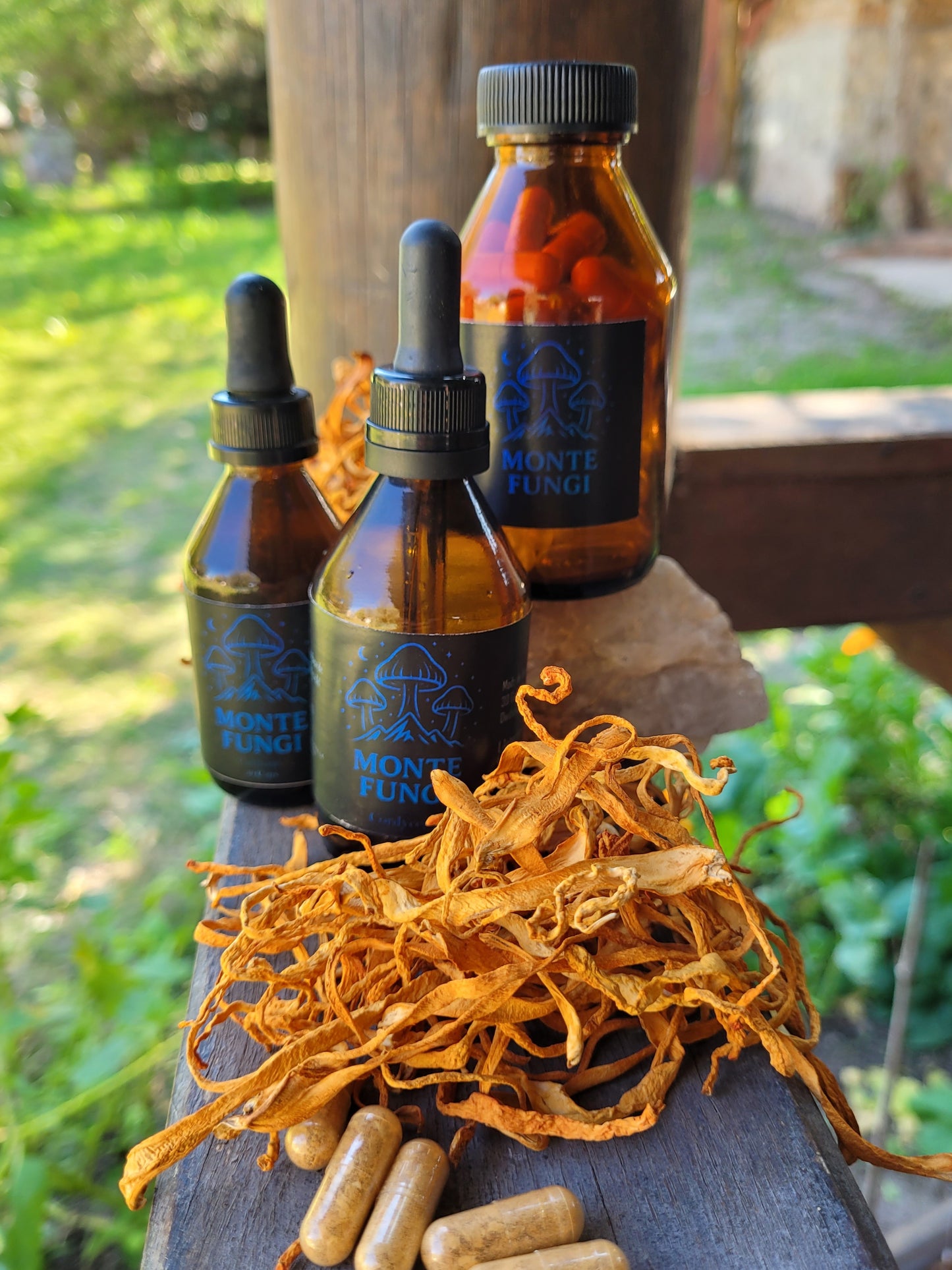 Microdosis En Capsulas Hongo Cordyceps x 30 Caps